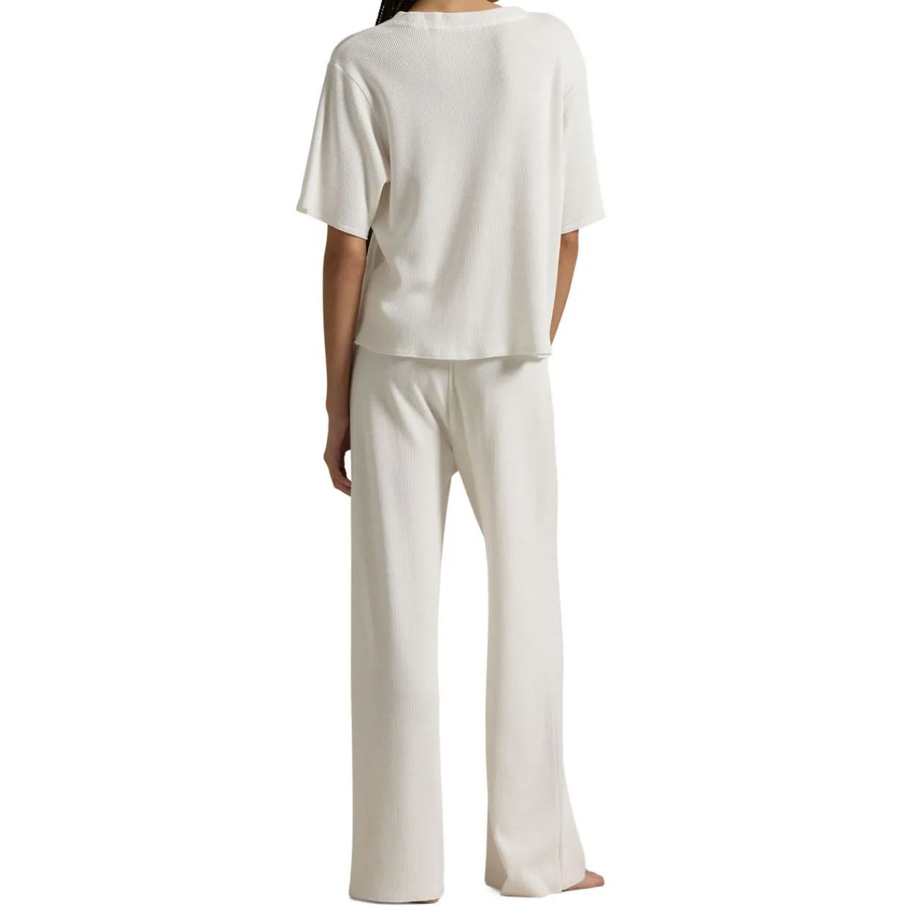 Hot Club Waffle Pony Logo Pyjama Set Women Sleepwear
