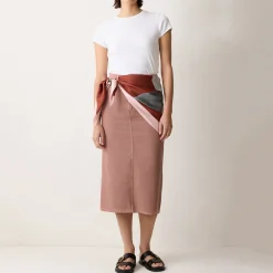 Clearance Cole High-Rise Denim Skirt Women Skirts