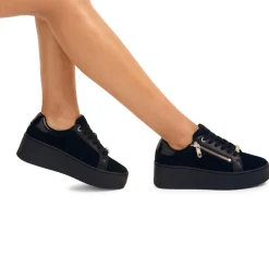 New Connected Zip Platform Trainers Women Trainers