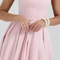 New Contessa Strapless Corset Dress Women Dresses