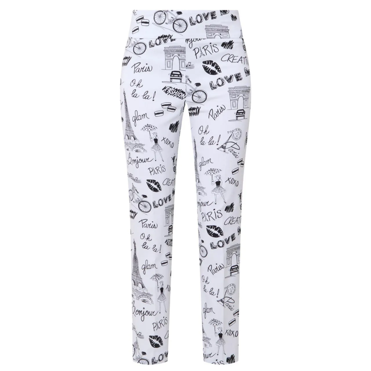 Hot Conversational Slim Cropped Trousers Women Trousers & Shorts