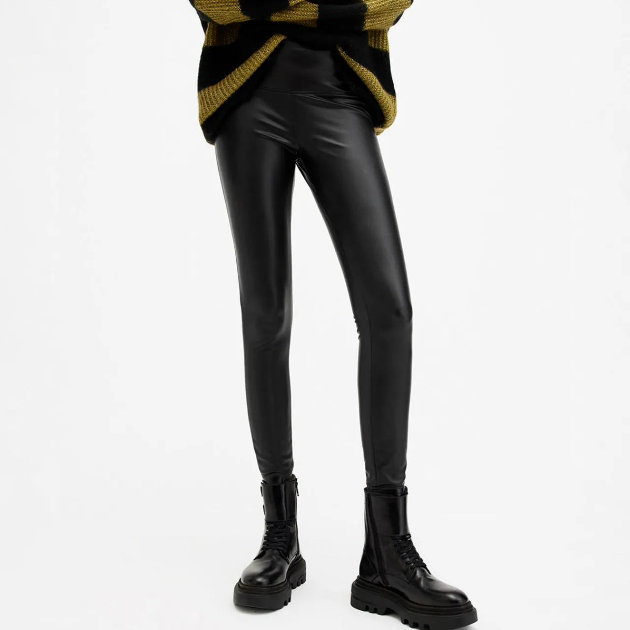 New Cora Faux-Leather Leggings Women Trousers & Shorts