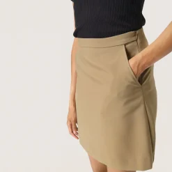 Hot Corinne A-line Mini Skirt Women Skirts