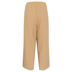 Sale Corinne Cropped Wide-Leg Trousers Women Trousers & Shorts
