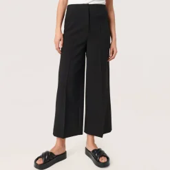 Best Corinne High-Rise Cropped Wide Leg Trousers Women Trousers & Shorts