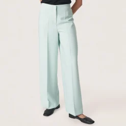 Outlet Corinne High-Rise Wide Legs Trousers Women Trousers & Shorts
