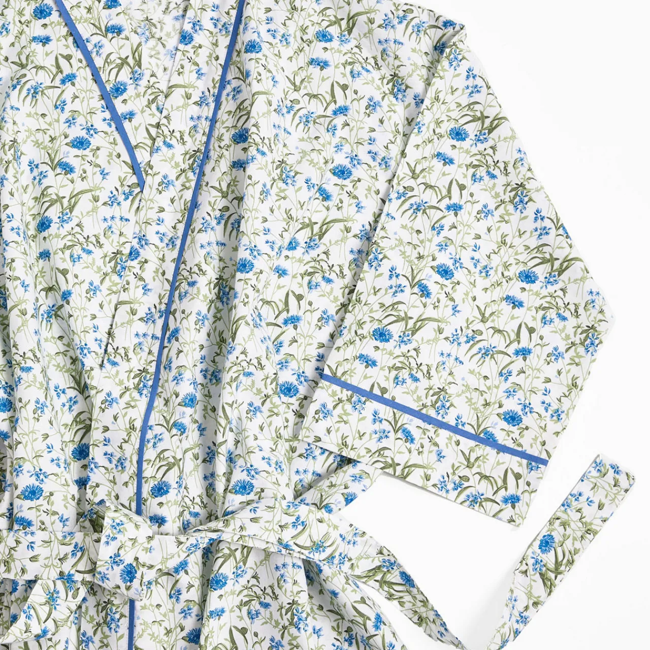 Sale Cornflower Kimono Women Sleepwear