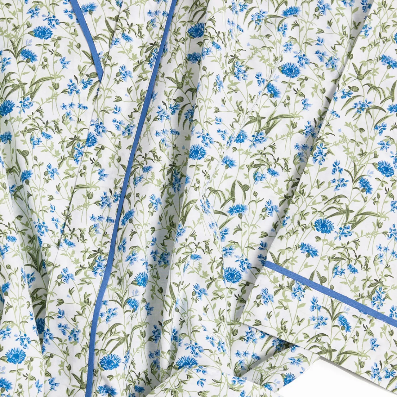 Sale Cornflower Kimono Women Sleepwear