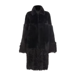 New Cosma Shearling Coat Women Coats & Jackets