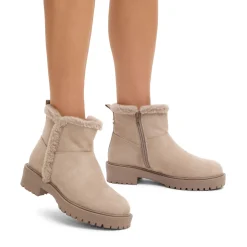Clearance Cosy Faux Fur Ankle Boots Women Boots