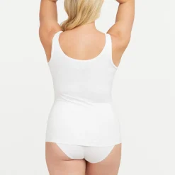 New Cotton Control Scoop Neck Tank Top Women Sleepwear