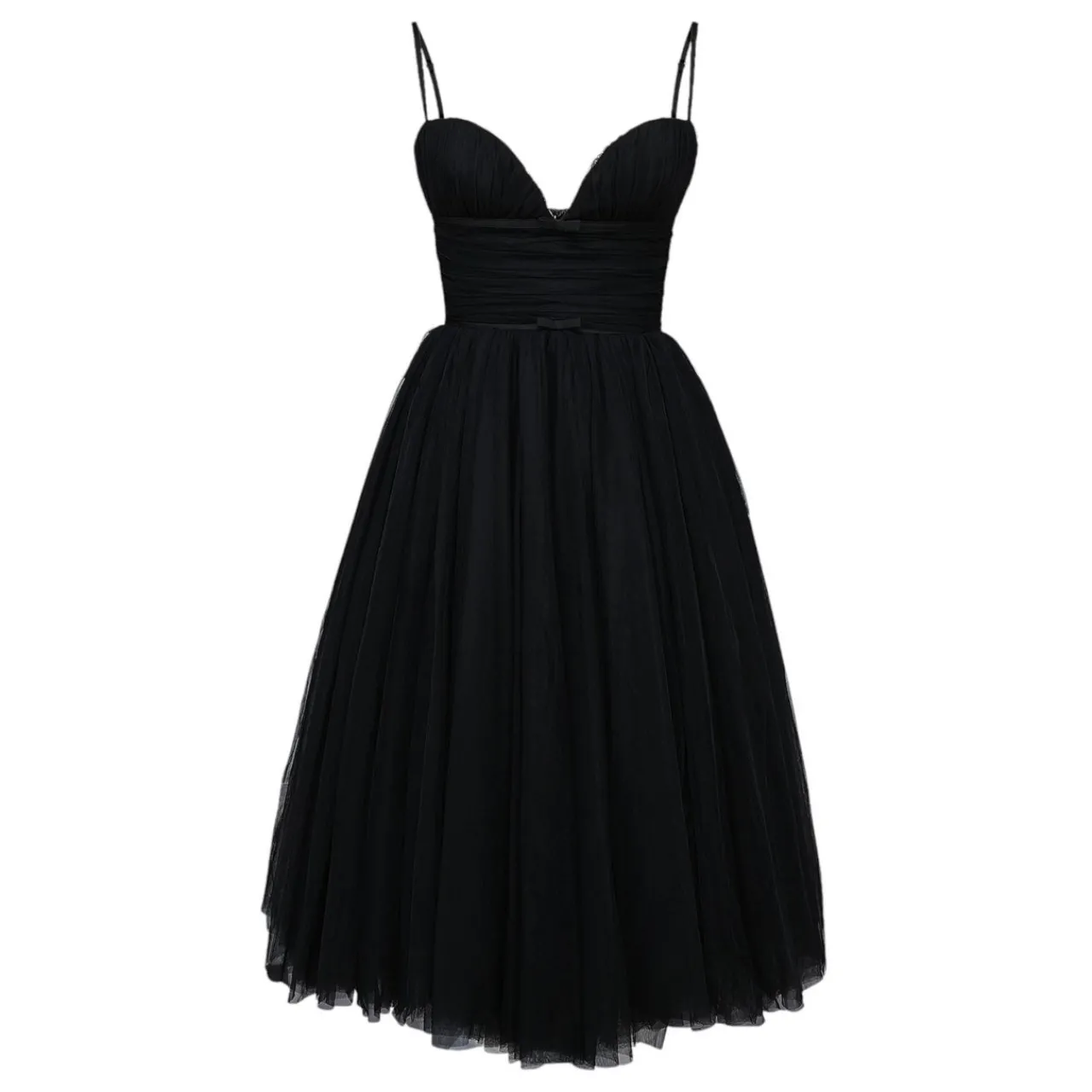 Hot Countess Ruched Bodice Flared Dress Women Dresses
