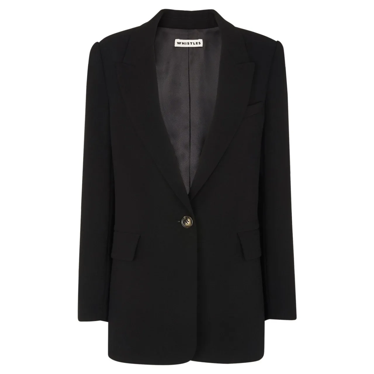 Crepe Boyfriend Blazer Women Coats & Jackets