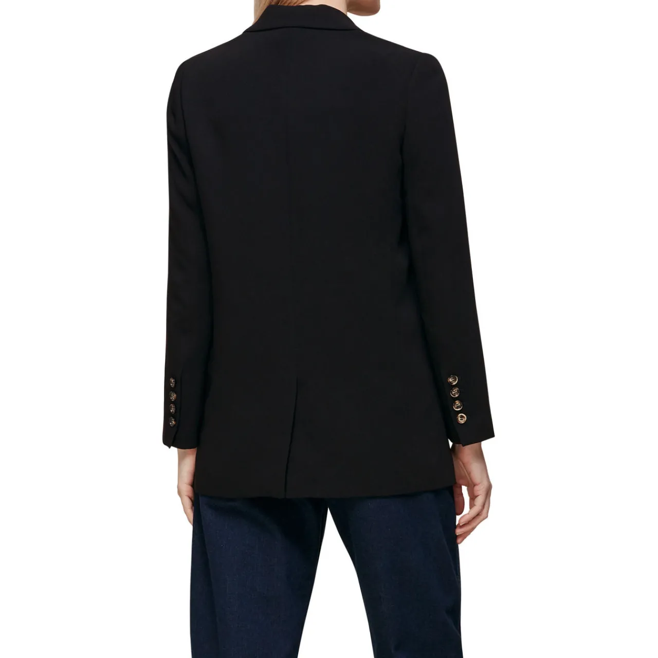 Crepe Boyfriend Blazer Women Coats & Jackets