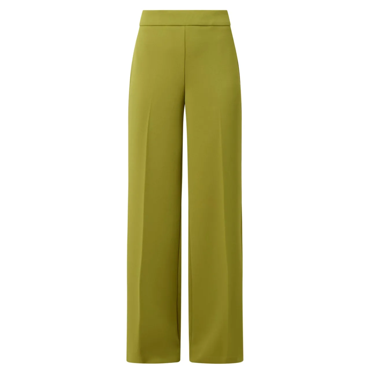 New Crepe-Knit Wide Leg Trousers Women Trousers & Shorts