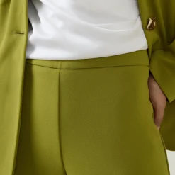 New Crepe-Knit Wide Leg Trousers Women Trousers & Shorts