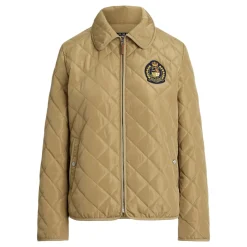 Crest Diamond Quilted Jacket Women Coats & Jackets