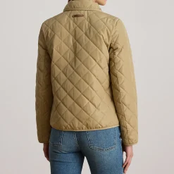 Crest Diamond Quilted Jacket Women Coats & Jackets