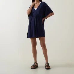Online Crinkle Textured Mini Dress Women Swimwear & Beachwear