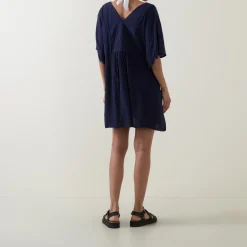 Online Crinkle Textured Mini Dress Women Swimwear & Beachwear