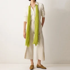 Discount Crinkle Woven Scarf Women Scarves