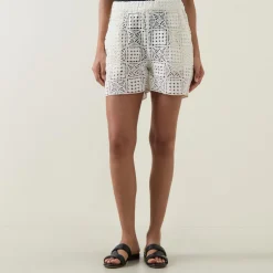 Outlet Crochet Shorts Women Trousers & Shorts