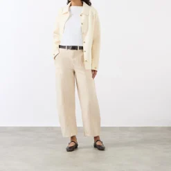 Hot Cropped Barrel Leg Jeans Women Denim