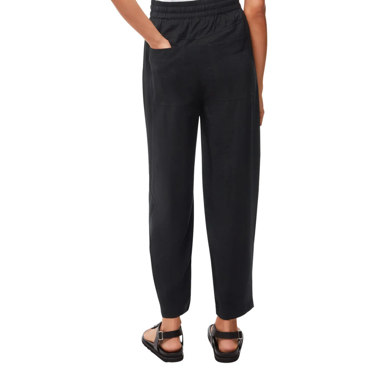 Sale Cropped High-Rise Casual Trousers Women Trousers & Shorts
