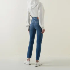 Hot Cropped Slim Jeans Women Denim