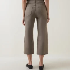 Discount Cropped Wide Leg Jeans Women Denim
