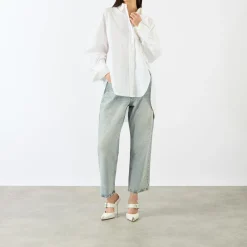Sale Crystal Stars 90s Cropped Straight Leg Jeans Women Denim