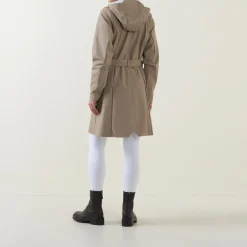 Discount Curve W3 Long Raincoat Women Coats & Jackets