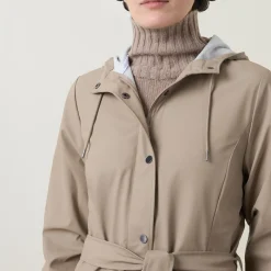 Discount Curve W3 Long Raincoat Women Coats & Jackets