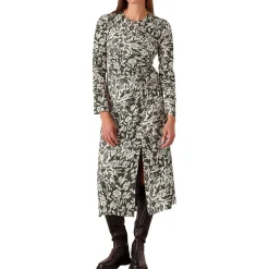 Best Cut Stems Ruched Dress Women Dresses