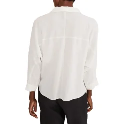 Cynthia Zip Front Shirt Women Tops