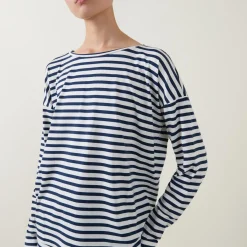 New Cyra Stripe Pyjama Top Women Sleepwear