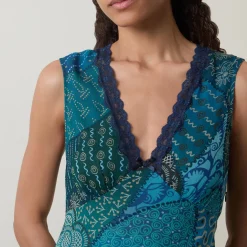 Discount Cyrus Lace-Trim Ibiza Night Dress Women Dresses|Occasion Dressing