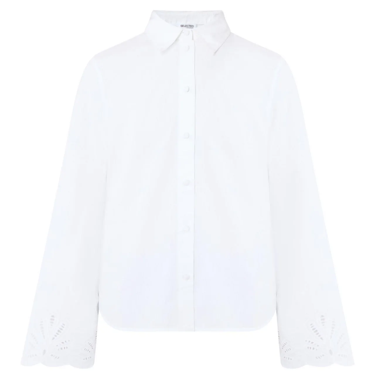 New Dahlia Broderie Anglaise Shirt Women Tops