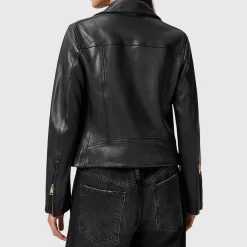 Best Dalby Leather Biker Jacket Women Coats & Jackets