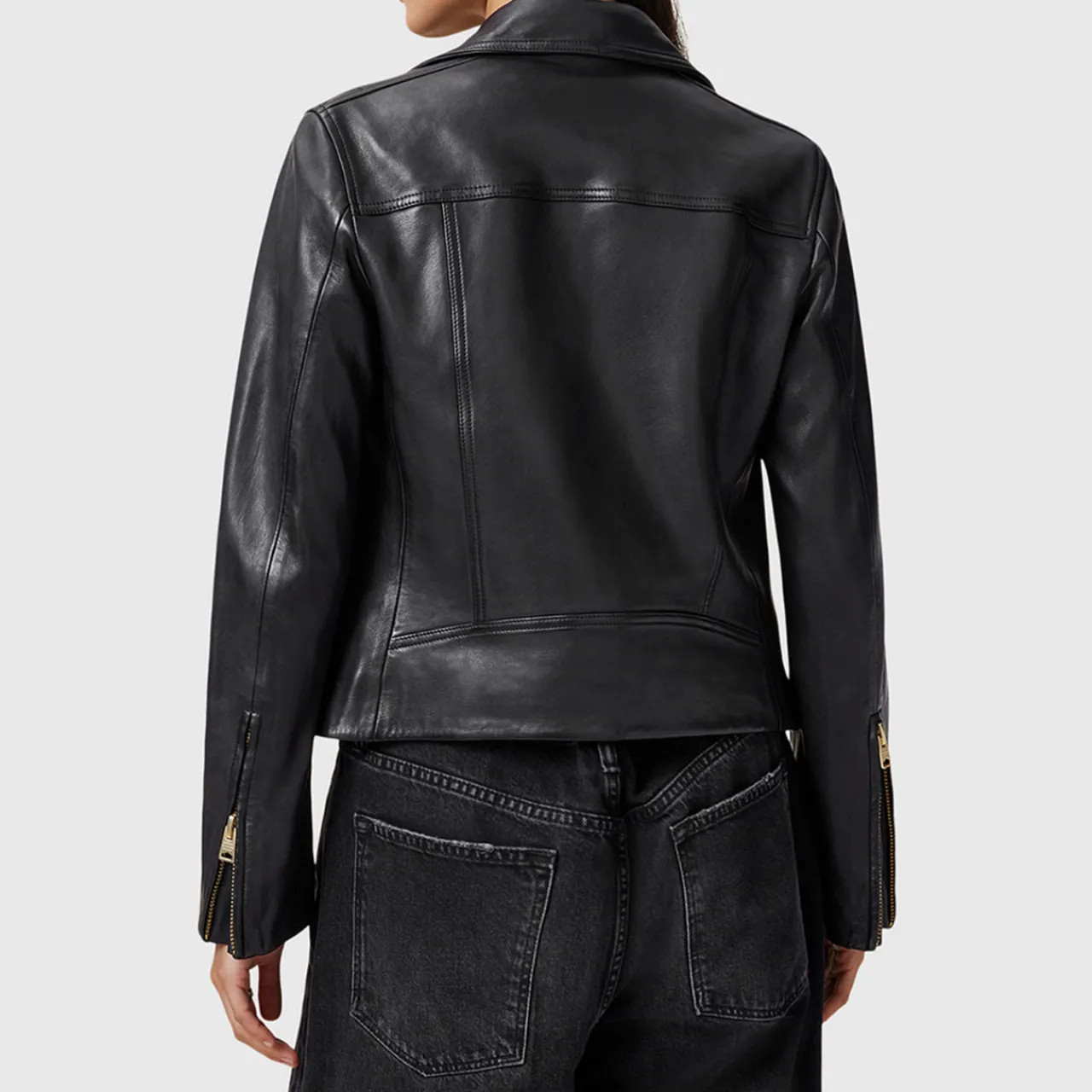 Best Dalby Leather Biker Jacket Women Coats & Jackets