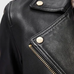 Best Dalby Leather Biker Jacket Women Coats & Jackets
