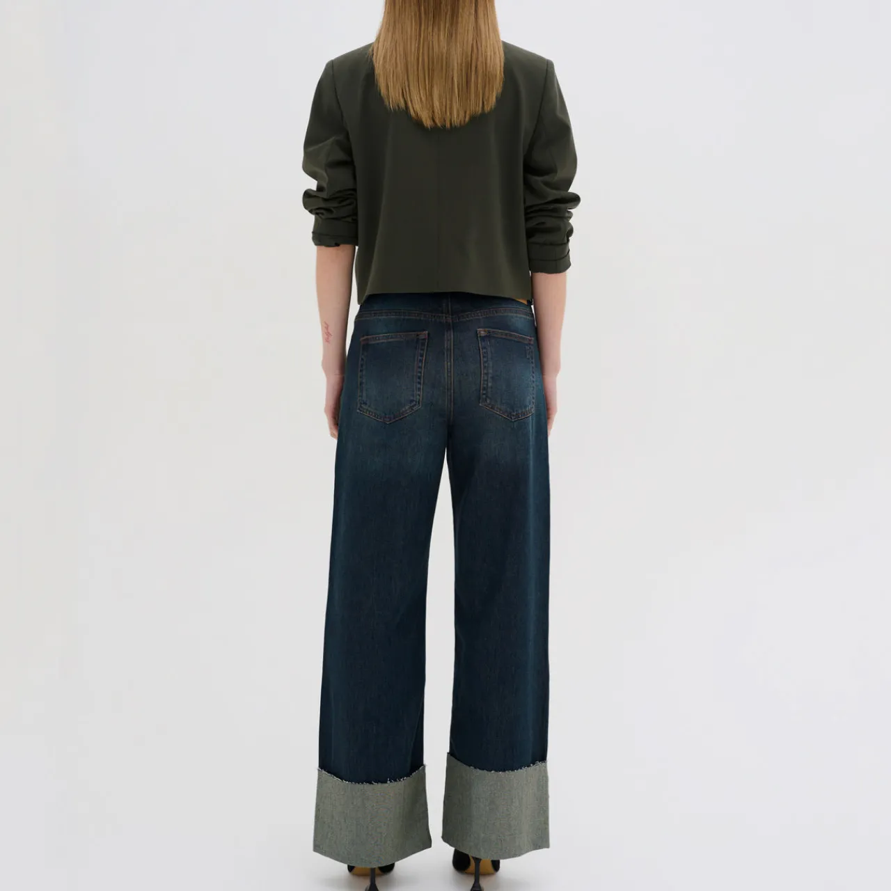 Online Dalvi High-Rise Wide Leg Jeans Women Denim