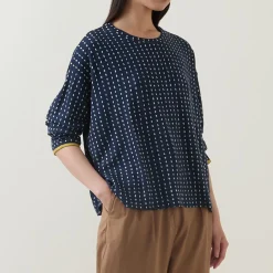 Outlet Damira Dotted Oversized Top Women Tops