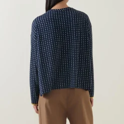 Outlet Damira Dotted Oversized Top Women Tops