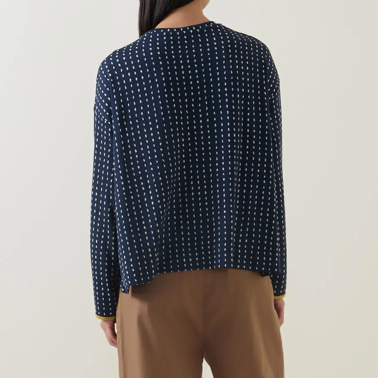 Outlet Damira Dotted Oversized Top Women Tops