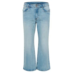 Online Dango 114 High-Rise Flared-Leg Cropped Jeans Women Denim