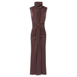 Sale Daniella Sheer Ruched Dress Women Dresses