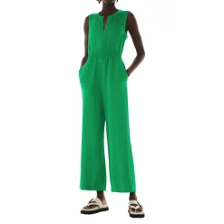 Clearance Danny Linen Jumpsuit Women Jumpsuits