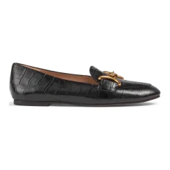 Online Daphne Snaffle Croc-Embossed Loafers Women Loafers