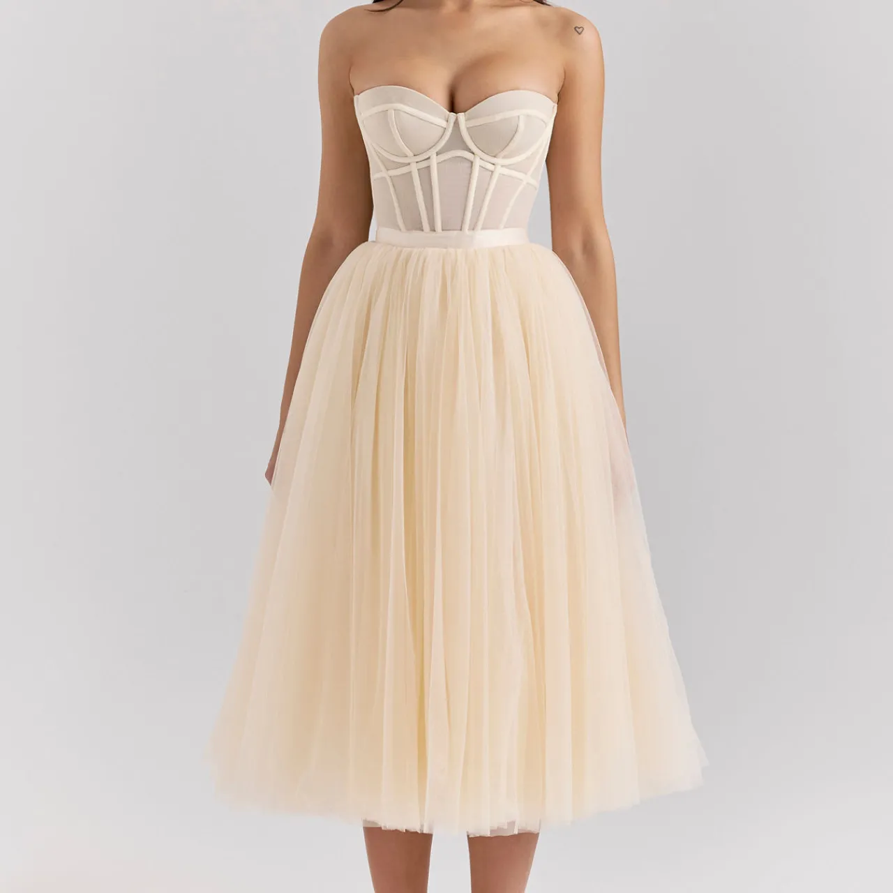 Online Darling Tulle Corset Dress Women Dresses